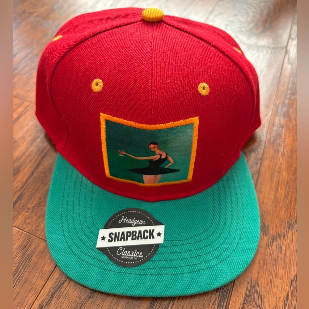 Headgear Classics Green MY BEAUTIFUL DARK TWISTED FANTASY Kanye SnapBack Hat